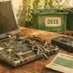 Recycler ou jeter ordinateur : ancien PC, DEEE et reprise, sécurité données