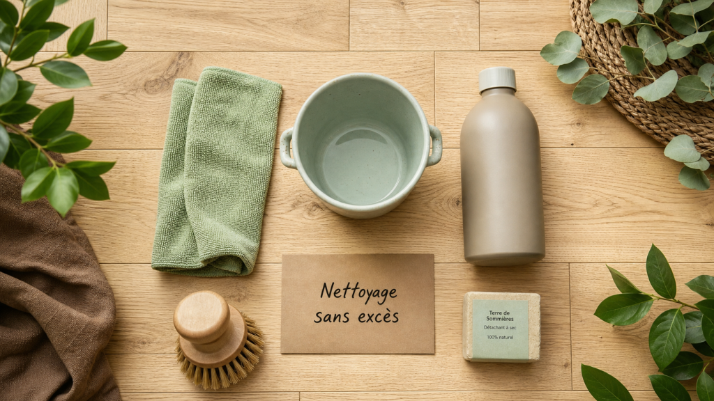 Nettoyer les parquets sans gondoler : eau et microfibre essorée
