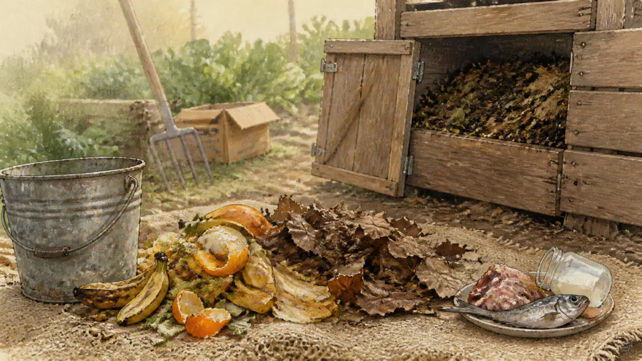 Ce qu'il ne faut pas mettre dans le compost : éviter viande, poisson et lait pour limiter les odeurs et nuisibles