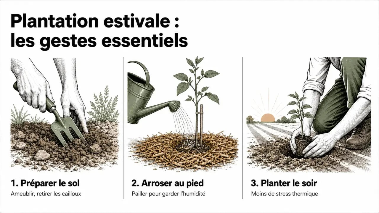 Que planter en juillet août fleurs : gestes essentiels pour réussir la plantation estivale
