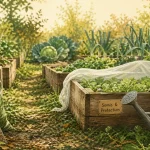 Que planter en septembre au potager : salades d’hiver, choux, poireaux et voile d’hivernage