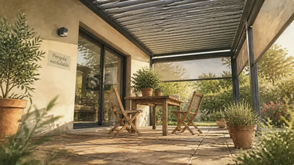 Pergola, abri ou véranda : quelle solution choisir pour une terrasse couverte de maison ?