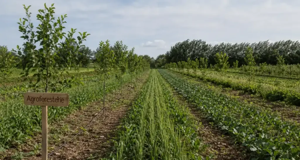 Agroforesterie : associer arbres et cultures sur une même parcelle