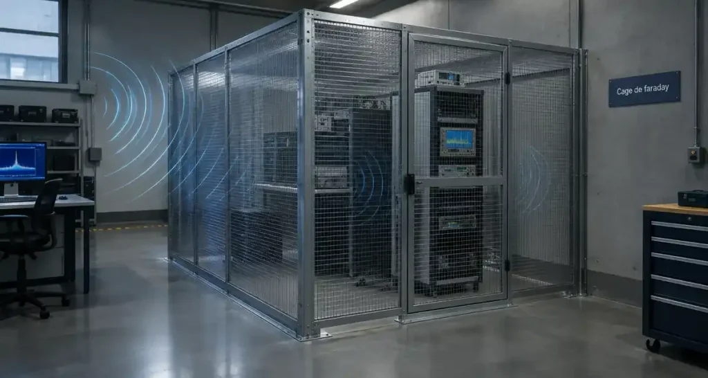 Cage de faraday : le bouclier incontournable contre les ondes
électromagnétiques