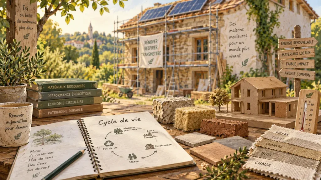 La construction durable réduit l’impact du bâtiment sans sacrifier son usage