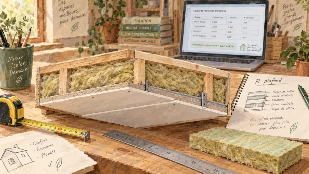 Isolation plafond : adaptez l’isolant et la pose à chaque configuration