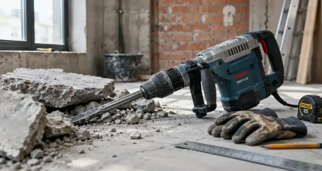 Marteau de démolition pour béton : comment choisir le bon modèle ?
