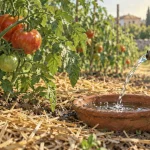 Quand arroser les tomates : matin ou soir, arroser au pied des plants
