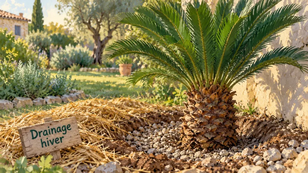 Cycas revoluta en pleine terre : le gel n’est pas le seul piège