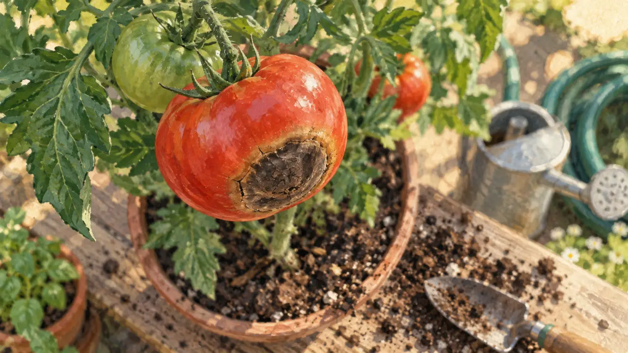 Maladie tomate tache noire : cul noir sec ou mildiou ?