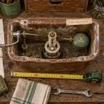 Mécanisme chasse d'eau ancien modèle et cotes pour remplacer la chasse d’eau